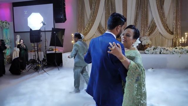 Father Daughter and Mother Son Dance | Because You Loved Me - Celine Dion | Sachin and Haily