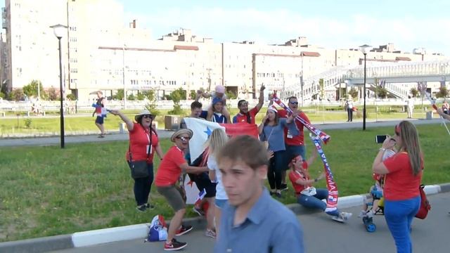 После матча ЧМ 2018 Англия - Панама. England & Panama. часть 13