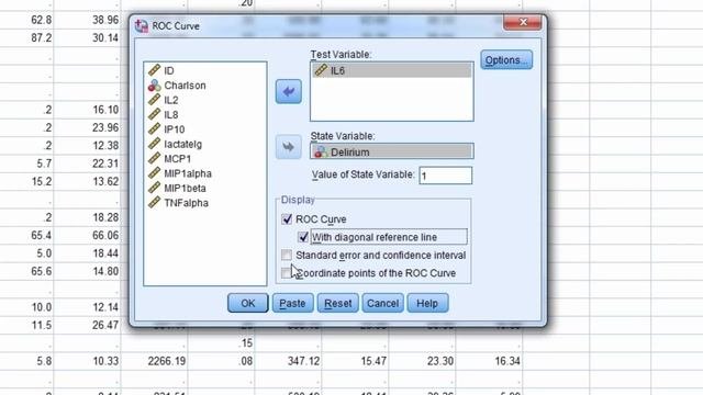 SPSS Video 9: Obtaining An ROC Curve In SPSS