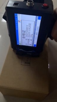 carton box portable batch code expiry date handheld inkjet printer