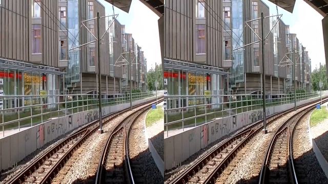 Lindner-Tram-Führerstandsfahrt Potsdam 2014: Fontanestraße - Platz der Einheit 3D