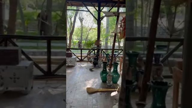 Деревня  "КОНИГИЛЬ" подготовка экспозиции
