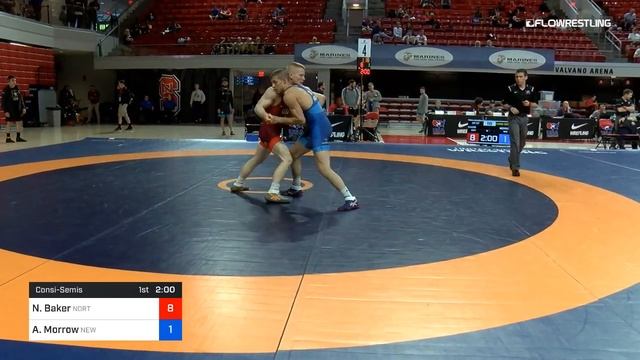 67 Kg Consolation Nolan Baker Northern Illinois Elite Wrestling Club Vs Austin Morrow New York Ath
