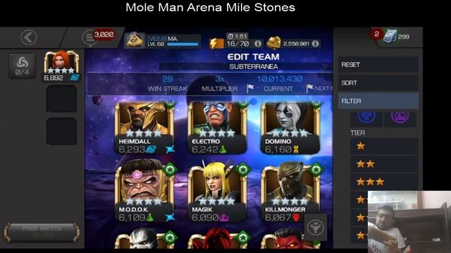 Mole Man Arena - Hitting Mile Stones