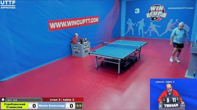Стреблянский Станислав 1-3 Ивлев Александр Турнир Восток 5  WINCUP  19.10.21  Прямая Трансляция Зал