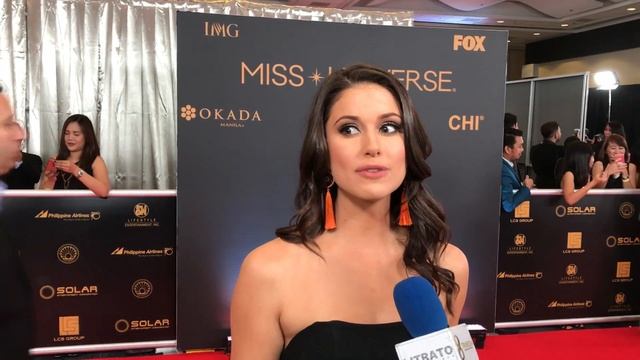 Miss Universe 2014 First Runner - Up Nia Sanchez of thr USA talk about PH as a host
