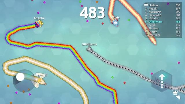 Играю в Игру Snake￼ .io