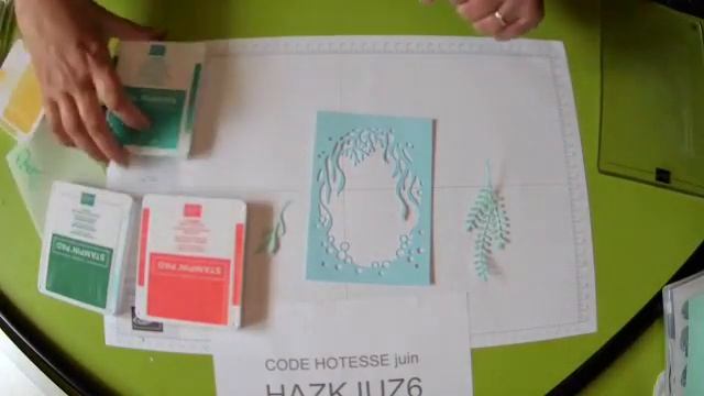 Carte à secouer avec un élément mobile