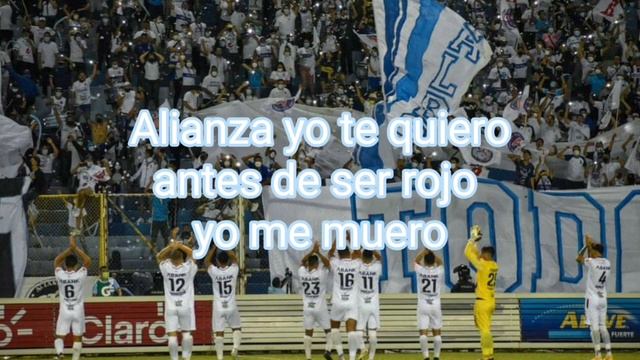 Himno nacional del Alianza San Salvador #fútbol