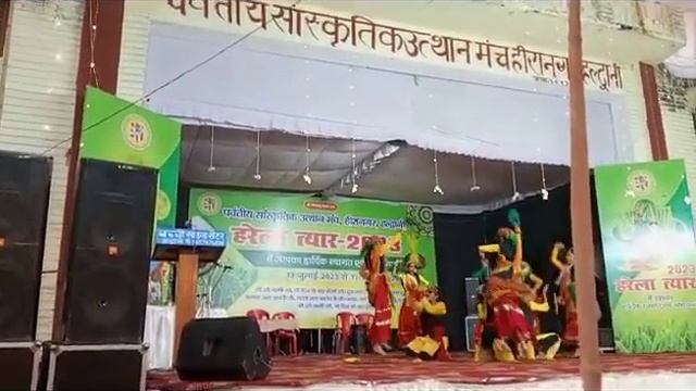 Nandu mama ki syali o kamla kumauni Song Dance by Heritage Convent School Chorgaliya Group.