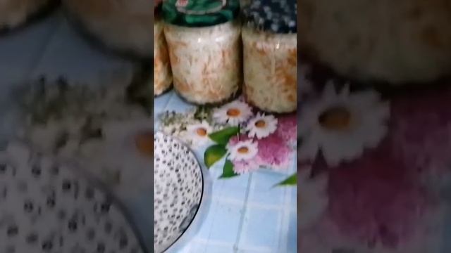 Мариную капусту и помидоры