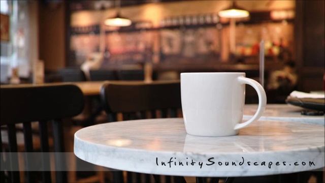 Quiet Coffee Shop - Relaxing binaural audio ASMR no talking sounds for sleep
