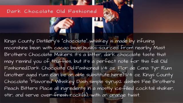 Best Fall Cocktails 2014 - Autumn Drinks
