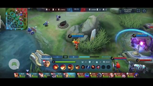 Kali Ini Nyobain Main Api - Mobile Legends Indonesia Valir Gameplay