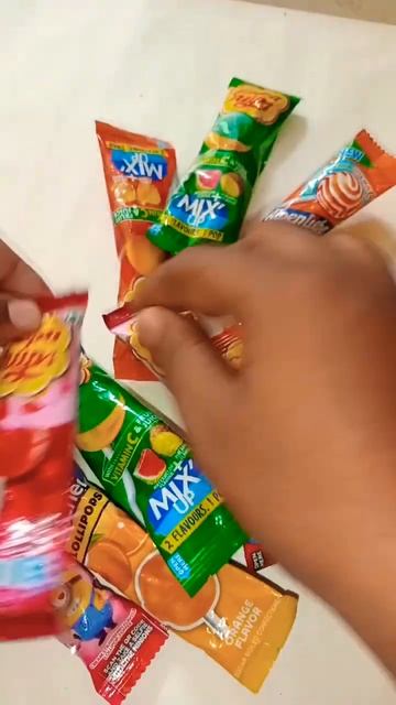 Mixing Rainbow Skittles Lolipop Chupa Chups Loliipops #shots #shorts #lolipop
