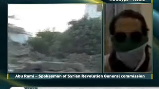 Abu Rami  SRGC interview with Orient  t v  19 6 2012