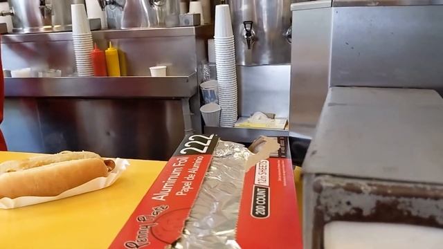 The Best Hot Dog in New York City? - Gray's Papaya - New York Hot Dog