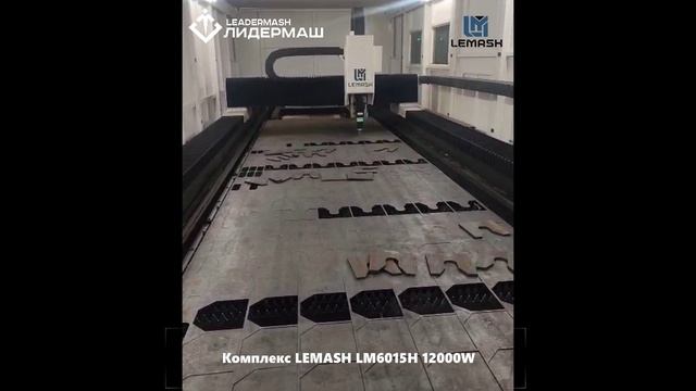 Комплекс лазерной резки LEMASH LM6015H 12000W введен в эксплуатацию