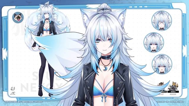 Tier Akasupa VTuber Model Showcase | Studio Nekoyama
