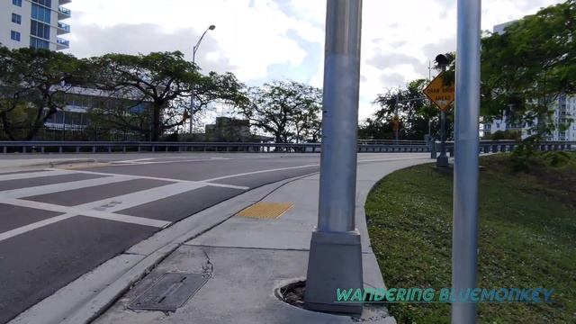 Flagler Street 4K Cycling Tour , Miami FL , February 8 2023