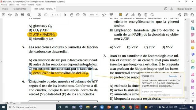 BIOLOGÍA 11/05 - 14/05
