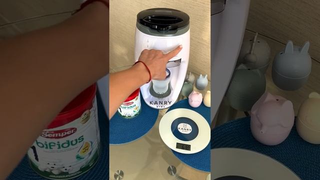 Тестируем смесь Semper bifidus 1 с машинкой Kanry Kids 🍼 #kanrykids #машинкадлясмеси