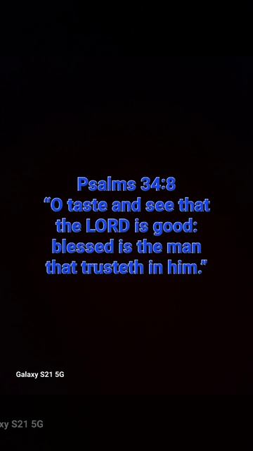 1611 kjv psalms 34:8 share to your christian friends