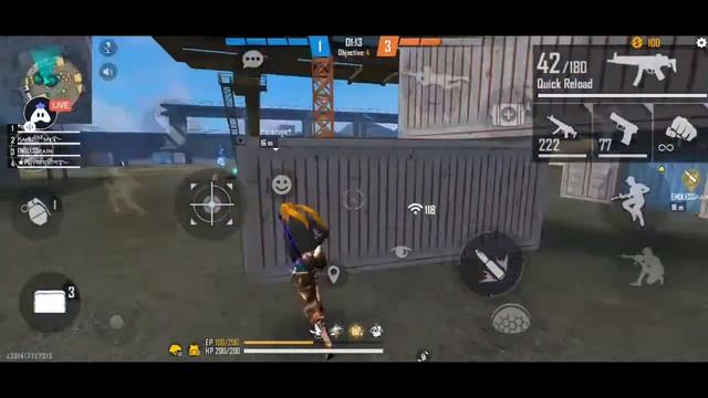 English Free Fire MAX : 👍 stream | Playing Solo | Streaming with Turnip