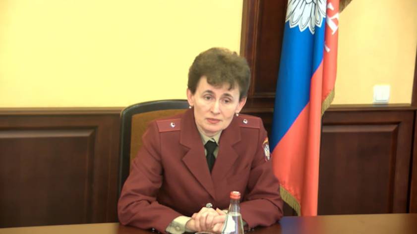 Выступление главного санитарного врача ДНР Н. Е. Ананьевой на встрече выпускников ДонГМУ