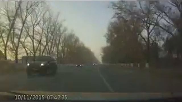 Газель выехала на встречку