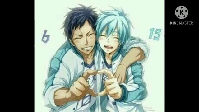 AMV аниме Боскедбол Куроко (Аомине и Куроко)