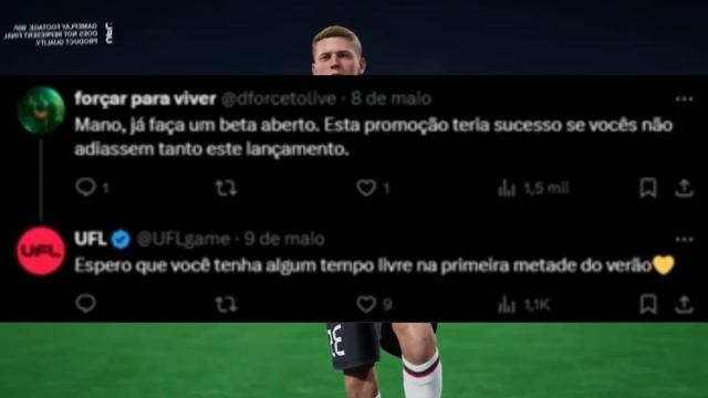 UFL - GAMEPLAY BETA ABERTA! SAIBA COMO JOGAR!