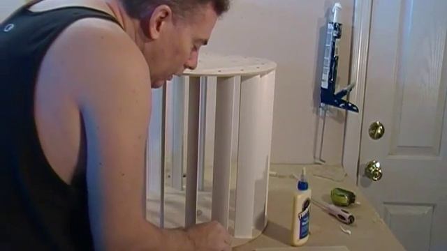 Building A Wind Turbine (38 Of 46) Glue Stops For Master Rotor Blade.