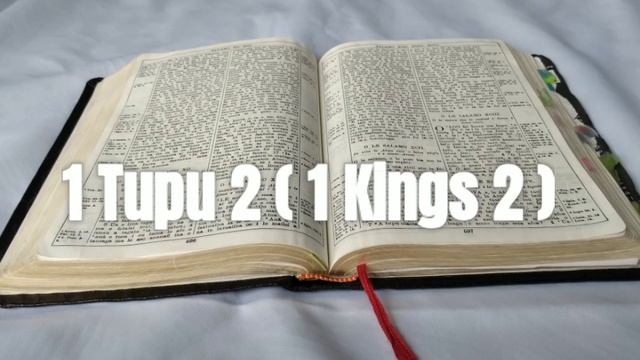 Tusi Paia Samoa- Feagaiga Tuai 1 Tupu 2 ( 1 Kings 2 )