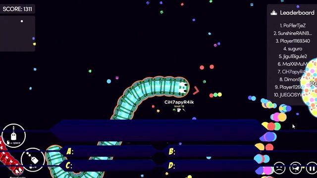 WORM.IS ЛУЧШЕ SLITHER.IO?