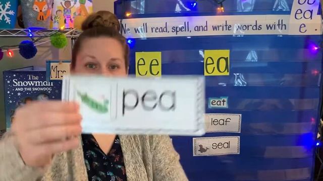 Long e Sound Spelled ee, ea, and e