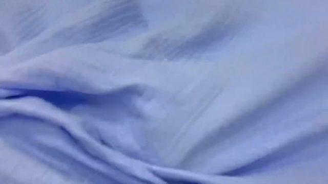 Муслин двухслойный с эффектом жатости цв.Голубой, ш.1.41м, хлопок-100%, 115гр/м.кв АРТ 19363