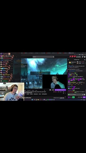 xQc reacts to Sodapoppin use his GIF as camera#shorts
