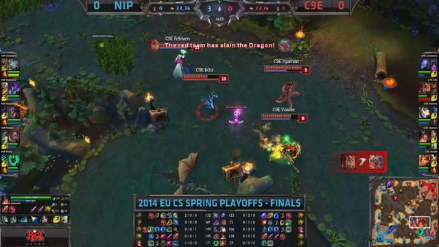 NIP vs C9E - 2014 EU CS Playoff Finals G1