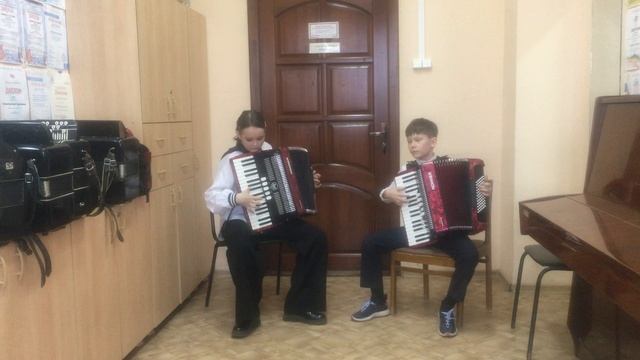 Дуэт аккордеонистов, г. Киров, В. Андреев Вальс «Грёзы»