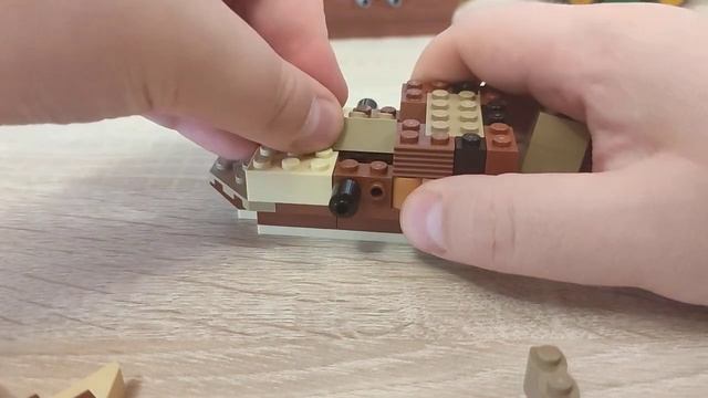 Собираем двухмачтовый Ганзейский Когг (торговый корабль) из Lego