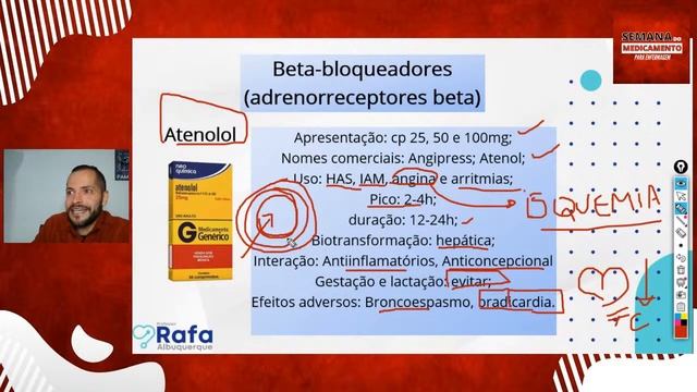 02/06 | AULA 3: Tudo que você precisa saber sobre os anti-hipertensivos