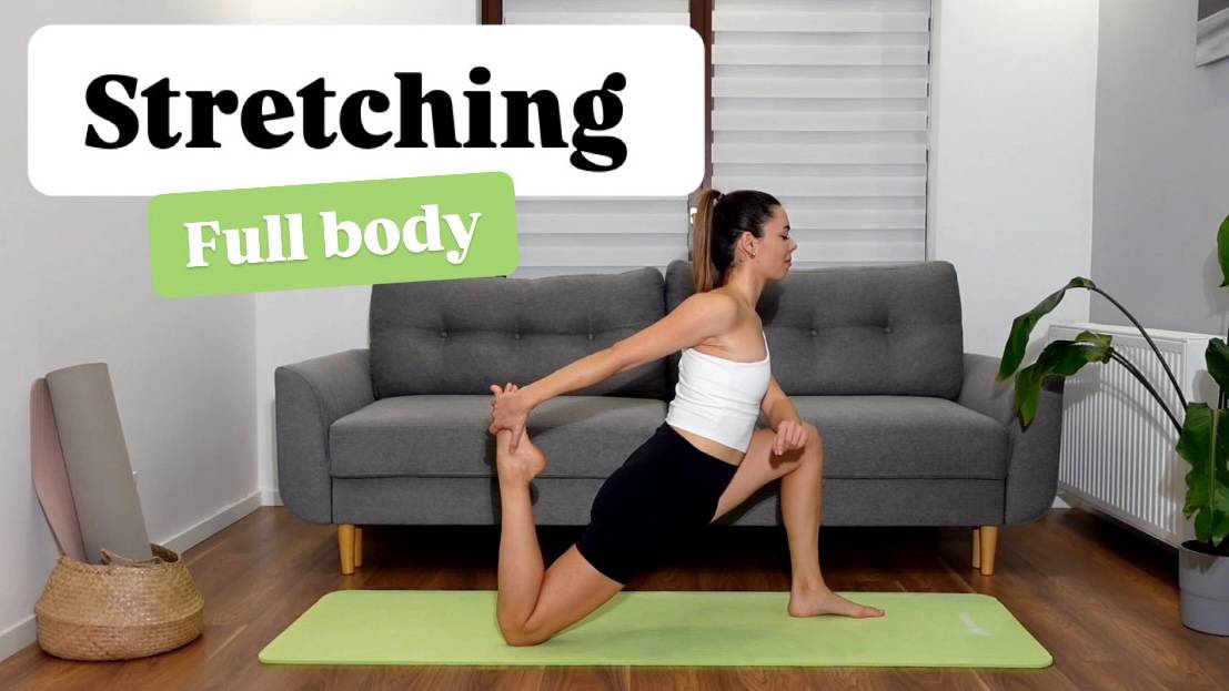 15 MIN FULL BODY STRETCHING - Improve Mobility and Flexibility// No Equipments