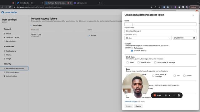 Azure DevOps Jira integration setup