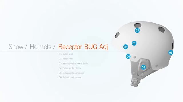 POC - Skihelm Receptor Bug