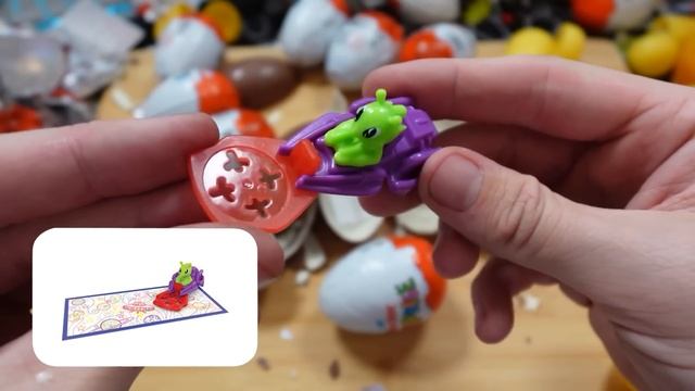 Opening 100 Kinder Surprise Eggs (What's Inside?)