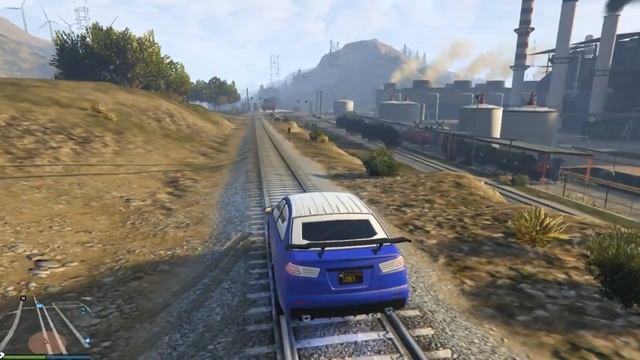 GTA-5 Онлайн. Убийство курумы.