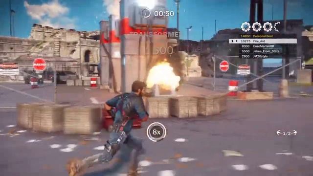 Just Cause 3 : Grapple Frenzy 5 Gears Easy