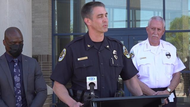 RAW: Huntsville Police Department update: Officer Garrett Crumby and Officer Albert Morin