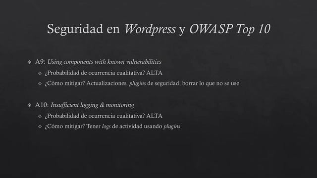 Seguridad en Worpress